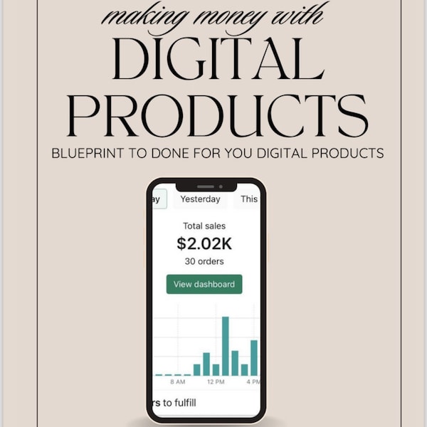 Making money with DFY digital products starter guide