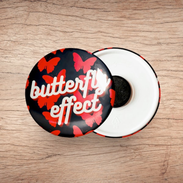 Butterfly effect - Badge et Magnet 58 mm