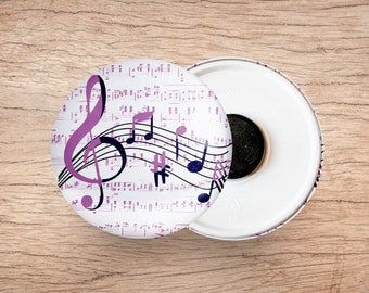 Partition de musique - Badge et Magnet 58 mm