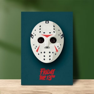 Friday The 13th poster, Premium matte paper
