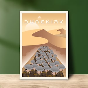 Alternatieve poster van Dunekirk, Premium mat papier