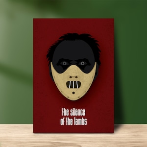 Silence of the Lambs poster, Premium matte paper