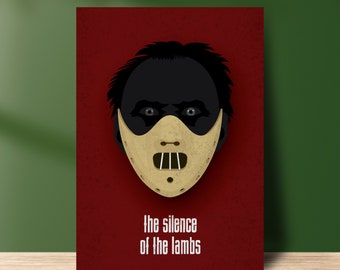 Silence of the Lambs poster, Premium matte paper