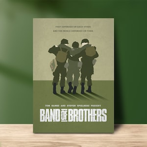 Band of Brothers poster, Premium matte paper