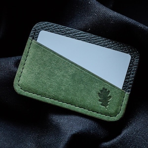 the Evershed wallet / cardholder / minimalistic wallet/ full grain Italian leather wallet