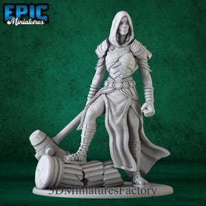 Miniature | Storm Giantess  - DnD Miniature for Tabletop Games - Premium dnd Miniature Dungeons and Dragons 3D Printed -  Big Miniature