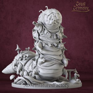 Miniatur | Raupe - D&D Miniatur für Tabletop Spiele - Premium d&D Miniatur - Dungeons and Dragons - 3D Gedruckt