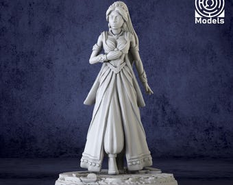 Miniature | Princess of the East - DnD Miniature for Tabletop Games - Premium dnd Miniature - Dungeons and Dragons - 3D Printed