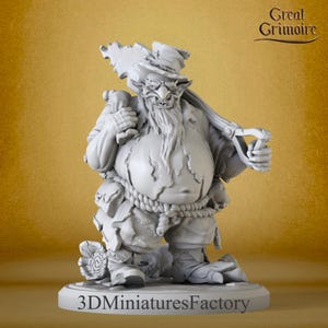 Miniatur | Dark Drogar Underdig - DnD Miniatur für Tabletop Spiele - Premium dnd Miniatur - Dungeons and Dragons - 3D Gedruckt