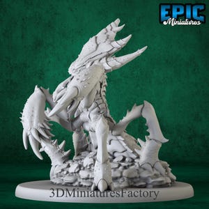 Miniature | Ankheg Classic Nest - DnD Miniature for Tabletop Games - Premium dnd Miniature - Dungeons and Dragons - 3D Printed