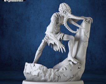 Slave Mind Miniature – Resin RPG Monster for DnD