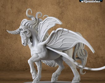 Fairy Pegasus — Resin Forest miniature for Dungeons & Dragons