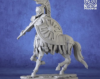 Miniatuur | Armored Centaur 3 - DnD-miniatuur voor tafelspellen - Premium dnd-miniatuur - Dungeons and Dragons - 3D-geprint
