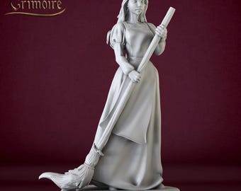 Miniature | Female Elfrida - DnD Miniature for Tabletop Games - Premium dnd Miniature - Dungeons and Dragons - 3D Printed
