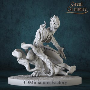 Miniatuur | Fenraith the Cursed Howler - DnD-miniatuur voor tafelspellen - Premium dnd-miniatuur - Dungeons and Dragons - 3D-geprint
