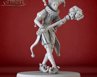 Cortane Miniature | Jester DnD Miniature for Tabletop Games