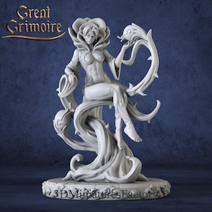 Queen Miniature from 28mm to 75mm - DnD Miniature for Tabletop Games - Premium dnd Miniature Dungeons and Dragons 3D Printed