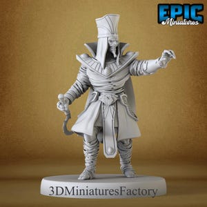 Miniature | Mummy Lord - DnD Miniature for Tabletop Games - Premium dnd Miniature - Dungeons and Dragons - 3D Printed