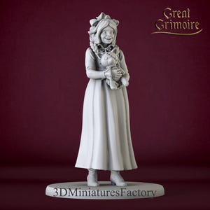 Miniature | Arielle - DnD Miniature for Tabletop Games - Premium dnd Miniature - Dungeons and Dragons - 3D Printed