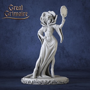 Queen Miniature from 28mm to 75mm - DnD Miniature for Tabletop Games - Premium dnd Miniature Dungeons and Dragons 3D Printed