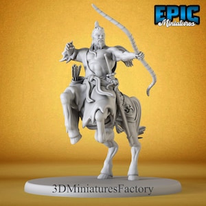 Miniature | Bushi Centaur Bow - Player DnD Miniature for Tabletop Games - Premium dnd Miniature - Dungeons and Dragons