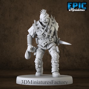 Miniature | Bandit Thief - DnD Miniature for Tabletop Games - Premium dnd Miniature - Dungeons and Dragons - 3D Printed