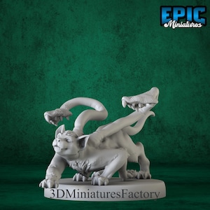 Miniature | Baby Phase Panther - DnD Miniature for Tabletop Games - Premium dnd Miniature - Dungeons and Dragons - 3D Printed