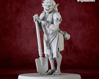 Miniature | Ghoul Spawn Servant - DnD Miniature for Tabletop Games - Premium dnd Miniature - Dungeons and Dragons - 3D Printed