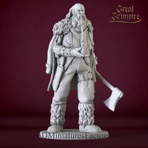 Miniatur | Woodsman - D&D Miniatur für Tabletop Spiele - Premium d&nd Miniatur 3D Gedruckt