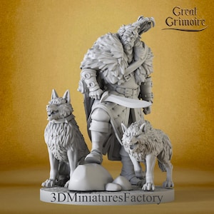 Miniature | Bjorn Stormwatcher - DnD Miniature for Tabletop Games - Premium dnd Miniature - Dungeons and Dragons - 3D Printed