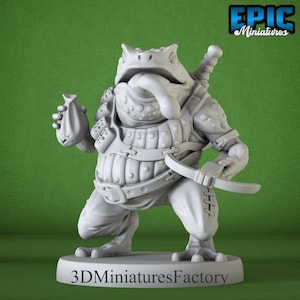 Miniatur | Kröte Armbrust - DnD Miniatur für Tabletop Spiele - Premium dnd Miniatur - Dungeons and Dragons - 3D gedruckt