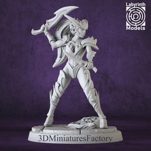 Miniature | Assassin 3  - DnD Miniature for Tabletop Games - Premium dnd Miniature - Dungeons and Dragons 3D Printed