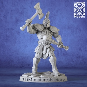 Miniature | Hephaestus Automaton 2 - DnD Miniature for Tabletop Games - Premium dnd Miniature - Dungeons and Dragons - 3D Printed