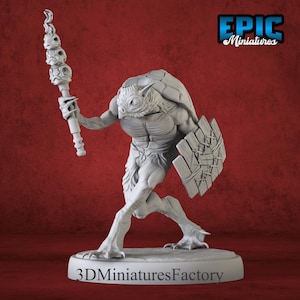 Miniatur | Kappa Magic v2 - Spieler DnD Miniatur für Tabletop Spiele - Premium dnd Miniatur - Dungeons and Dragons - 3D Gedruckt