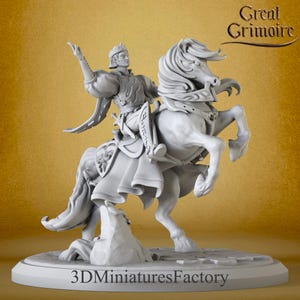 Miniature | Lucian von Eshmir - DnD Miniature for Tabletop Games - Premium dnd Miniature - Dungeons and Dragons - 3D Printed