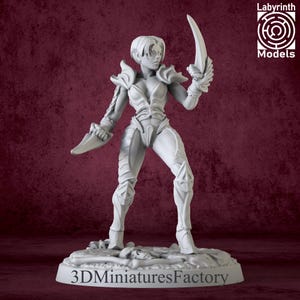 Sanguine Hunter 2 - DnD Miniature for Tabletop Games - Premium dnd Miniature - Dungeons and Dragons - 3D Printed