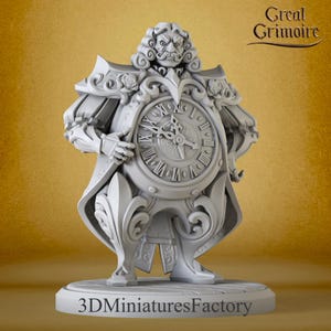 Miniature | Mistral Timebane - DnD Miniature for Tabletop Games - Premium dnd Miniature - Dungeons and Dragons - 3D Printed