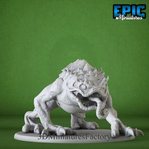 Miniatur | Wuhnan Kröte - D&D Miniatur für Tabletop Spiele - Premium d&nd Miniatur - Dungeons and Dragons - 3D Gedruckt