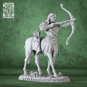 Centaur Miniatur - DnD Miniature for Tabletop Games - Premium dnd Miniature Dungeons and Dragons 3D Printed