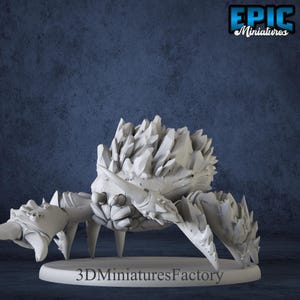 Miniature | Frost Crab Grab - DnD Miniature for Tabletop Games - Premium dnd Miniature - Dungeons and Dragons - 3D Printed