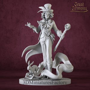 Miniature | Mad Hatter - DnD Miniature for Tabletop Games - Premium dnd Miniature - Dungeons and Dragons - 3D Printed