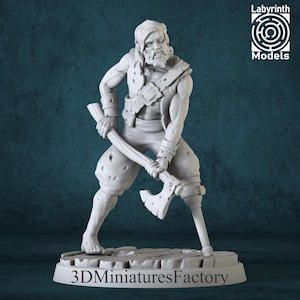 Miniature | Sea Zombie 6 - DnD Miniature for Tabletop Games - Premium dnd Miniature - Dungeons and Dragons - 3D Printed