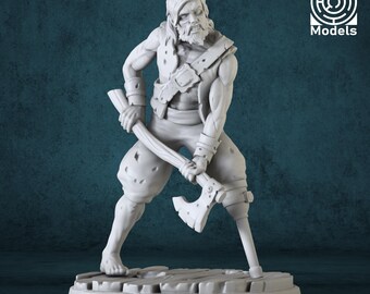 Zombie Monster Miniature | Premium 3D Printed DnD Figure