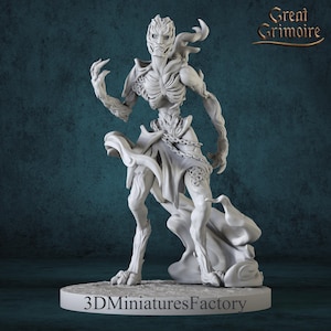 Miniature | Tharok the Deathmaw - DnD Miniature for Tabletop Games - Premium dnd Miniature - Dungeons and Dragons - 3D Printed