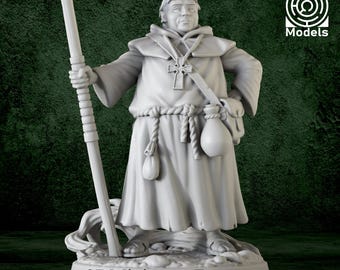 Friar Tuck Miniatures Dnd Miniature for Tabletop Games Premium