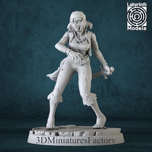 Miniature | Sea Zombie 5 - DnD Miniature for Tabletop Games - Premium dnd Miniature - Dungeons and Dragons - 3D Printed