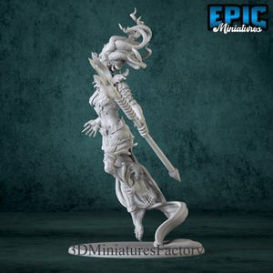 Miniature | Sea Titan Tethys Slide - DnD Miniature for Tabletop Games - Premium dnd Miniature - Dungeons and Dragons - 3D Printed