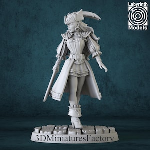 Miniature | Vampire Corsair 8 - DnD Miniature for Tabletop Games - Premium dnd Miniature - Dungeons and Dragons - 3D Printed