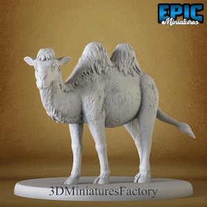 Miniature | Camel - Player DnD Miniature for Tabletop Games - Premium dnd Miniature - Dungeons and Dragons