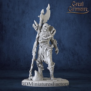 Miniature | Putridahl - DnD Miniature for Tabletop Games - Premium dnd Miniature - Dungeons and Dragons - 3D Printed
